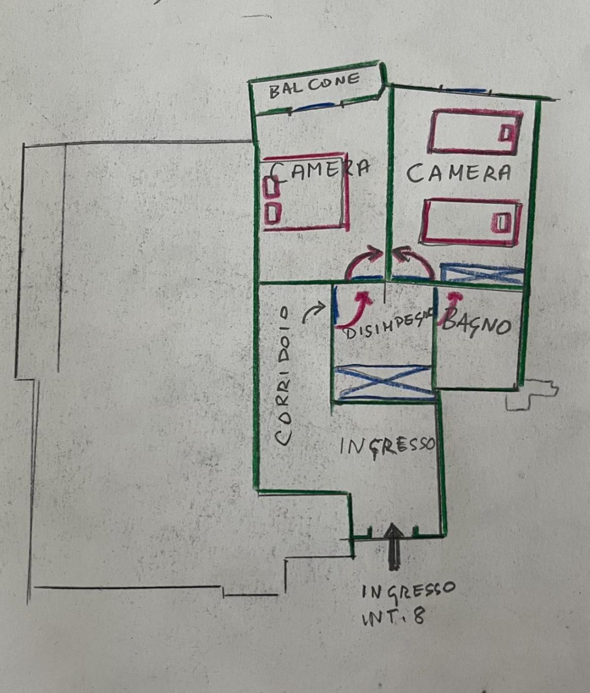 Appartamento Casa Rizzo Roma Esterno foto